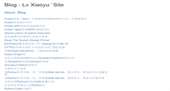 Desktop Screenshot of lvxiaoyu.com